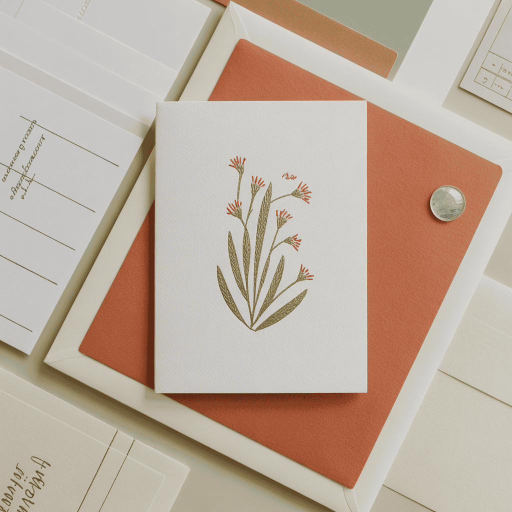 Textuur detail met papier en inkt interactie